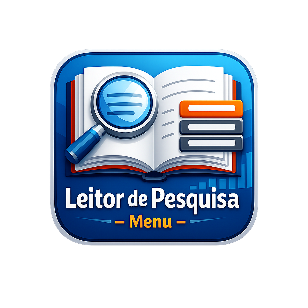 Logo - Menu Leitor de Pesquisa